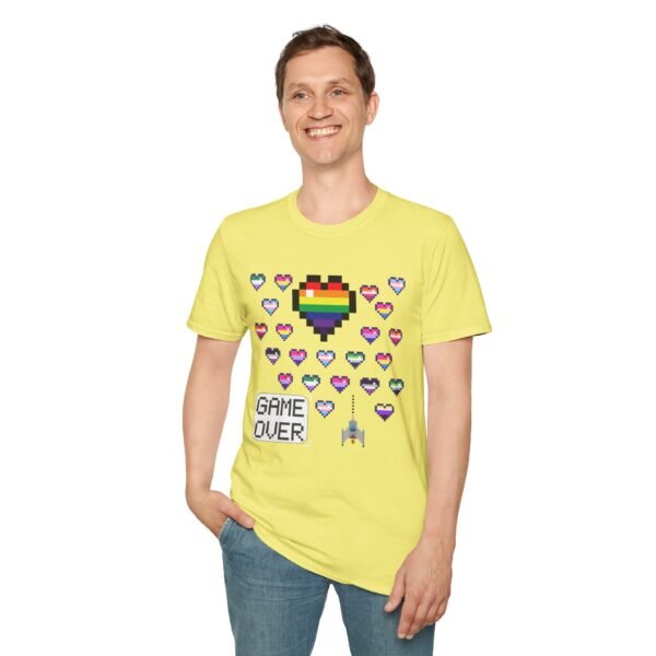 GAME OVER – WE WIN! PRIDE PIXEL TEE - Image 8