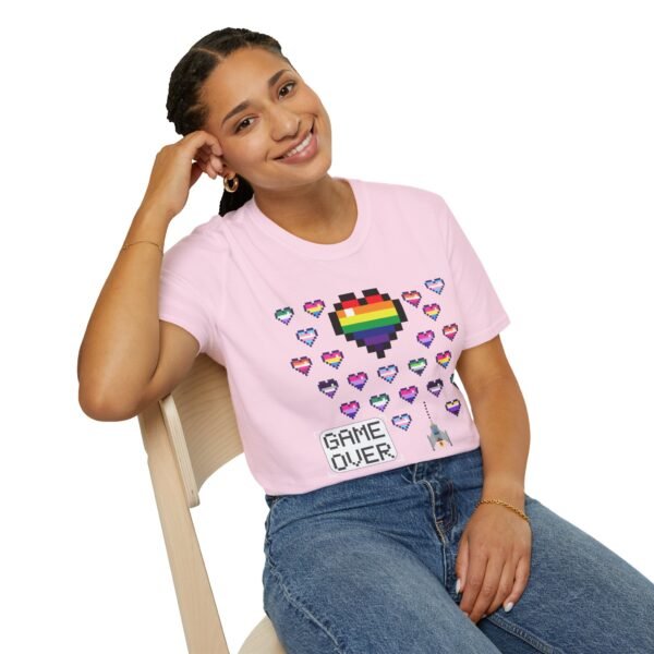 GAME OVER – WE WIN! PRIDE PIXEL TEE - Image 6