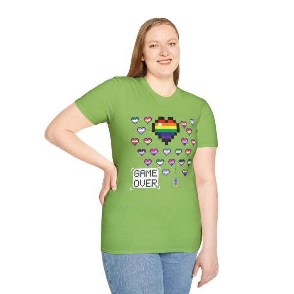 GAME OVER – WE WIN! PRIDE PIXEL TEE - Image 9