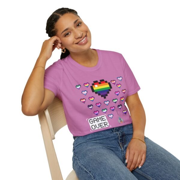 GAME OVER – WE WIN! PRIDE PIXEL TEE - Image 15