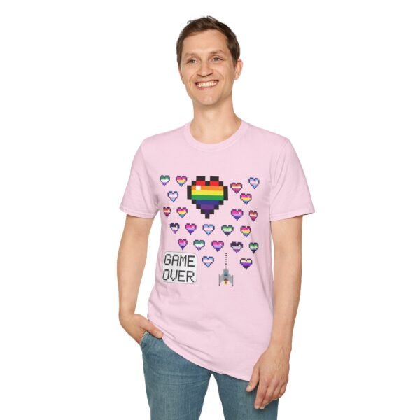 GAME OVER – WE WIN! PRIDE PIXEL TEE - Image 5