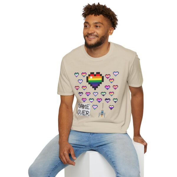 GAME OVER – WE WIN! PRIDE PIXEL TEE - Image 4