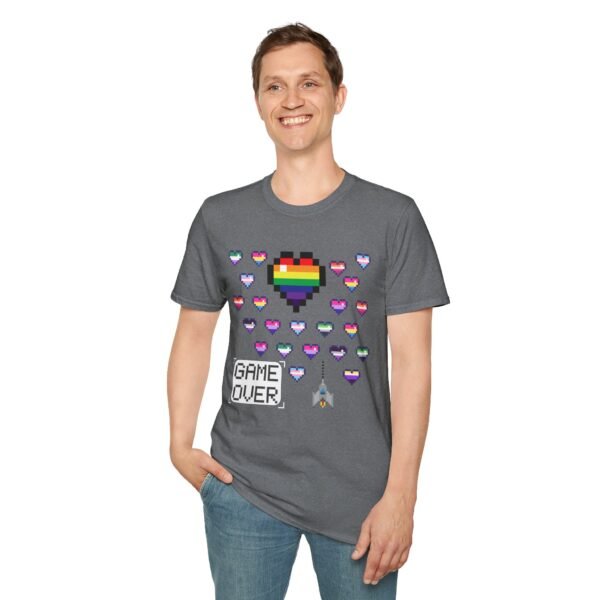 GAME OVER – WE WIN! PRIDE PIXEL TEE - Image 12