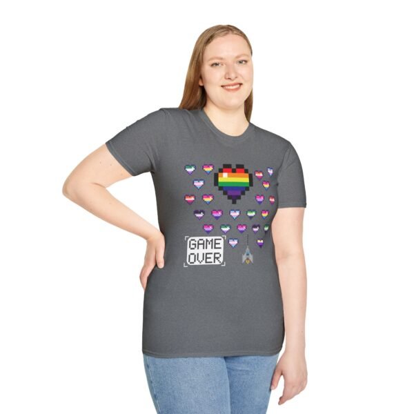 GAME OVER – WE WIN! PRIDE PIXEL TEE - Image 11