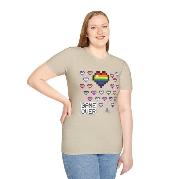GAME OVER – WE WIN! PRIDE PIXEL TEE - Image 3