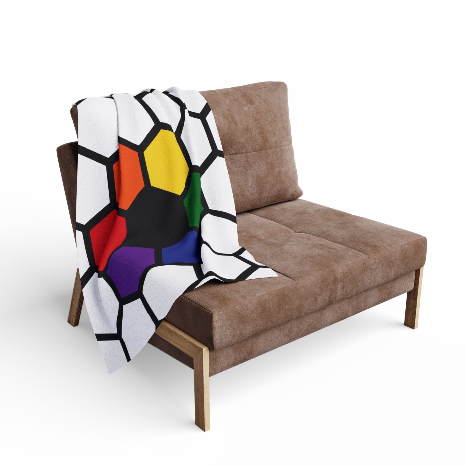 Bee Yourself – Medina Pride Honeycomb Blanket - Image 2