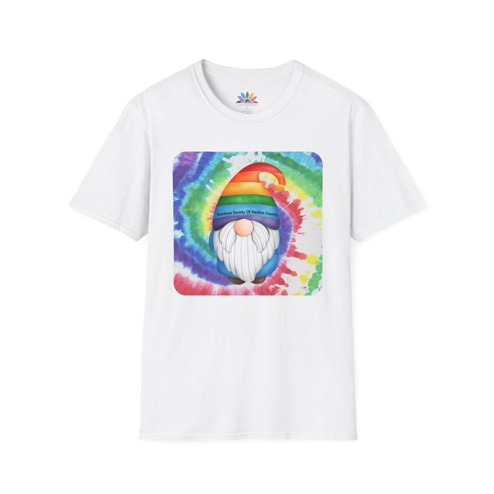 Rainbow Gnome Support Tee - Unisex