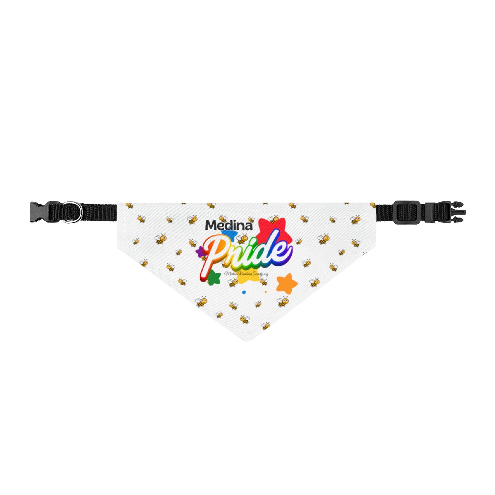 2026 Medina Pride – Clip-on Pet Bandana