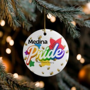 2026 Medina Pride Holiday Ornament