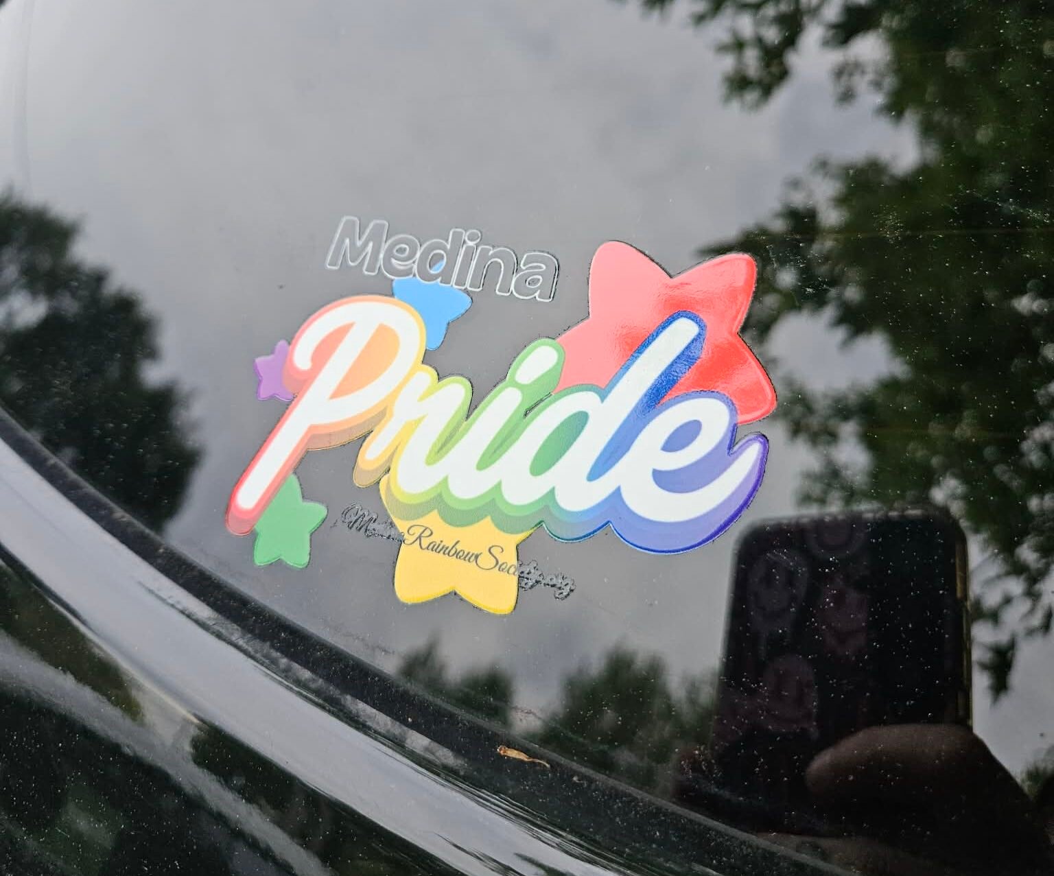 Medina Pride Vinyl Decal - Image 2