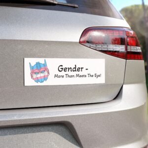Gender – More Than Meets The Eye! Bumper Magnet